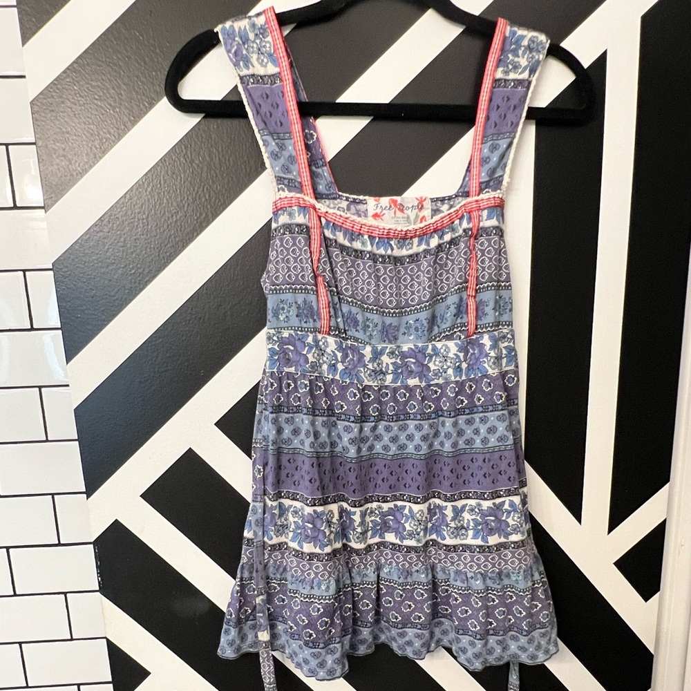 Free People Floral Boho Cami
